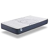 NATURALEX - Matelas PerfectSleep 90x190 cm - Mousse à mémoire de Forme + Blue Latex - Haute Densité - Thermorégulateur - Durable - 7 Zones - Réversible - Soutien Parfait - Hypoallergénique