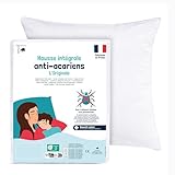 Pharma-Housse - Housse Anti-acariens intégrale pour Oreiller - Dispositif médical - Garantie 10 Ans - Housse barrière sans Traitement ni plastification - Fabriquée en France