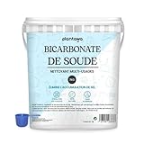 PLANTAWA Bicarbonate de Soude Ménager 7 kg | Bicarbonate de Soude Multi-Usages | Détachant, Blanchissant et Élimine Odeurs et Graisse | Origine Naturelle et Pure