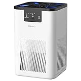 CONOPU Purificateur D'air Chambre Maison avec Fonction d'aromathérapie, Air Purifier Filtration En 3 Étapes, Veilleuse, Économie d'énergie