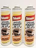 VULCANO PRODUIT INSECTICIDE PUNAISES DE LIT SPÉCIAL PRO PULVERISATION LOT DE 3 BOMBES, Aérosol