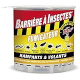 BARRIERE A INSECTES Fumigène hydro réactif contre les insectes volants et rampants, 10 g, BARSMOKE10, Jaune