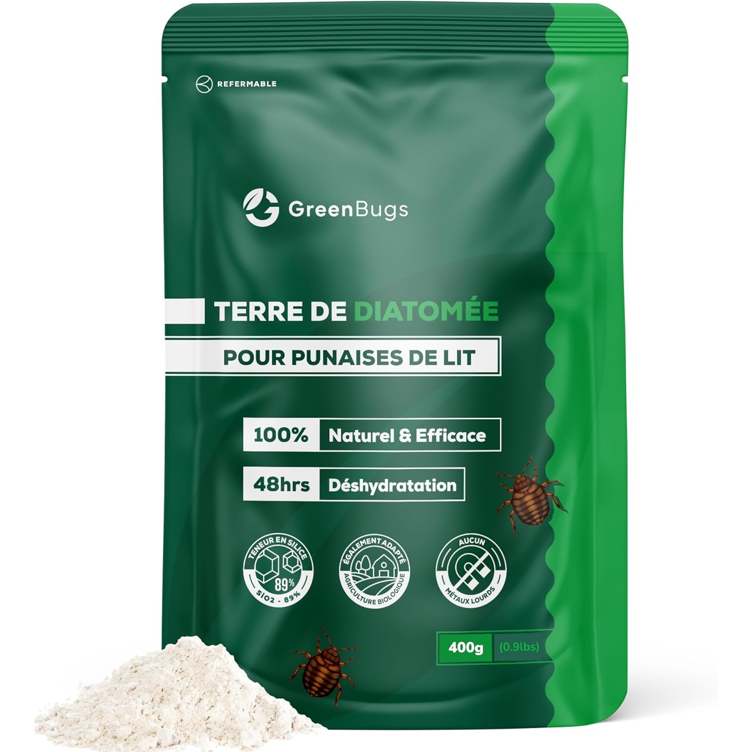 Greenbugs Terre de Diatomée